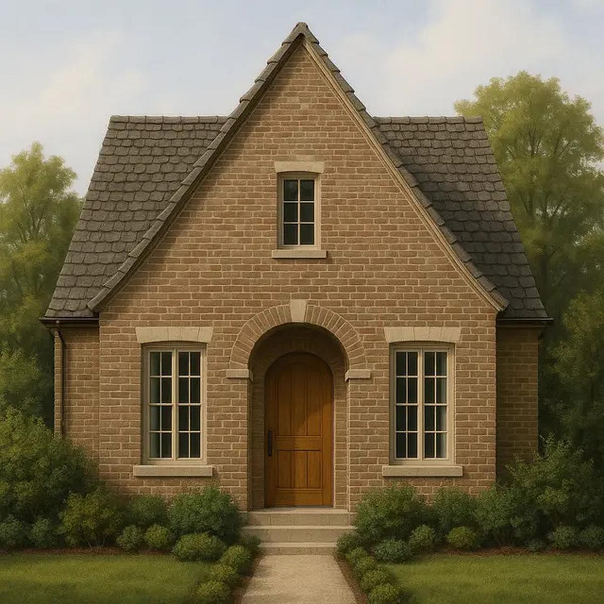 7 Model Rumah Minimalis 1 Lantai Gaya Eropa Klasik