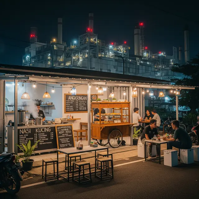 Ide Warung Jajanan untuk Rumah di Pinggir Pabrik