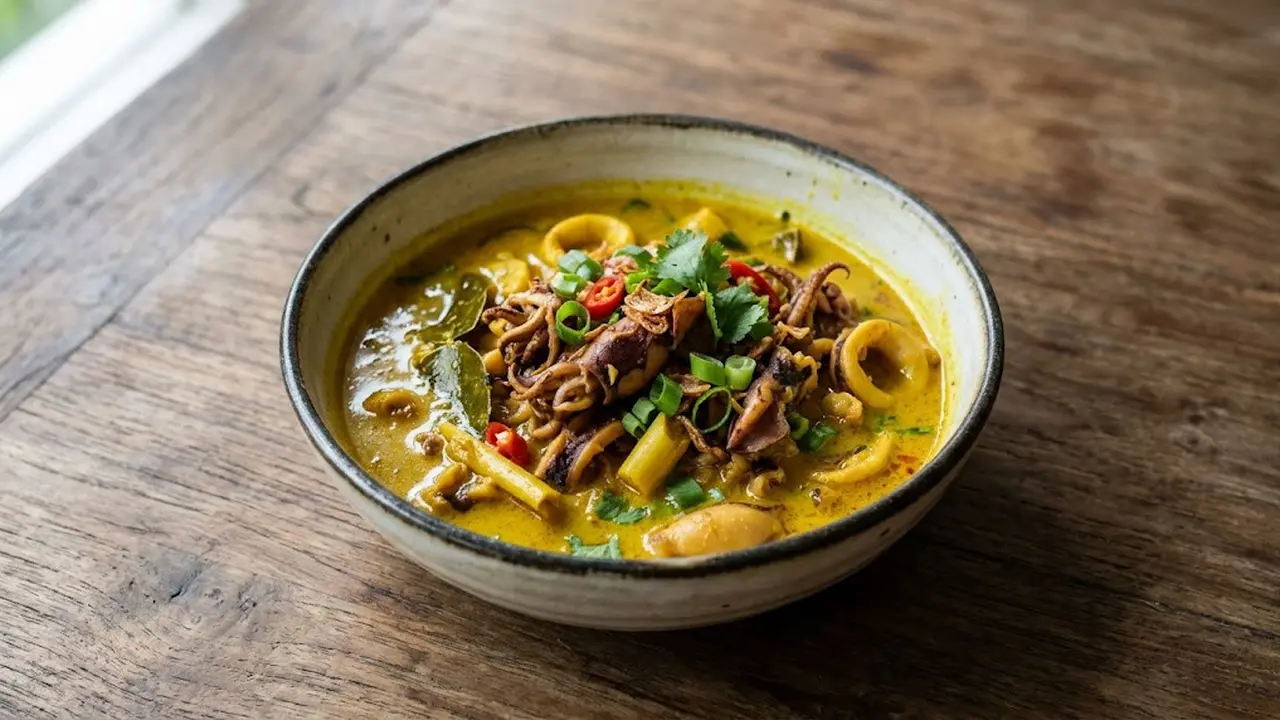 Resep Cumi Masak Kuning
