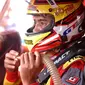 Julian Johan saat bersiap ikuti kejurnas sprint rally di Sentul (istimewa)