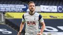 6. Harry Kane (10 gol) - Tampil mengangumkan disetiap laganya, Harry Kane menjadi duet maut bersama Son Heung-min di Tottenham Hotspur. Harry Kane telah menyumbangkan 11 gol dari seluruh penampilannya bersama Tottenham di Liga Inggris musim ini. (AFP/Andy Rain/pool)