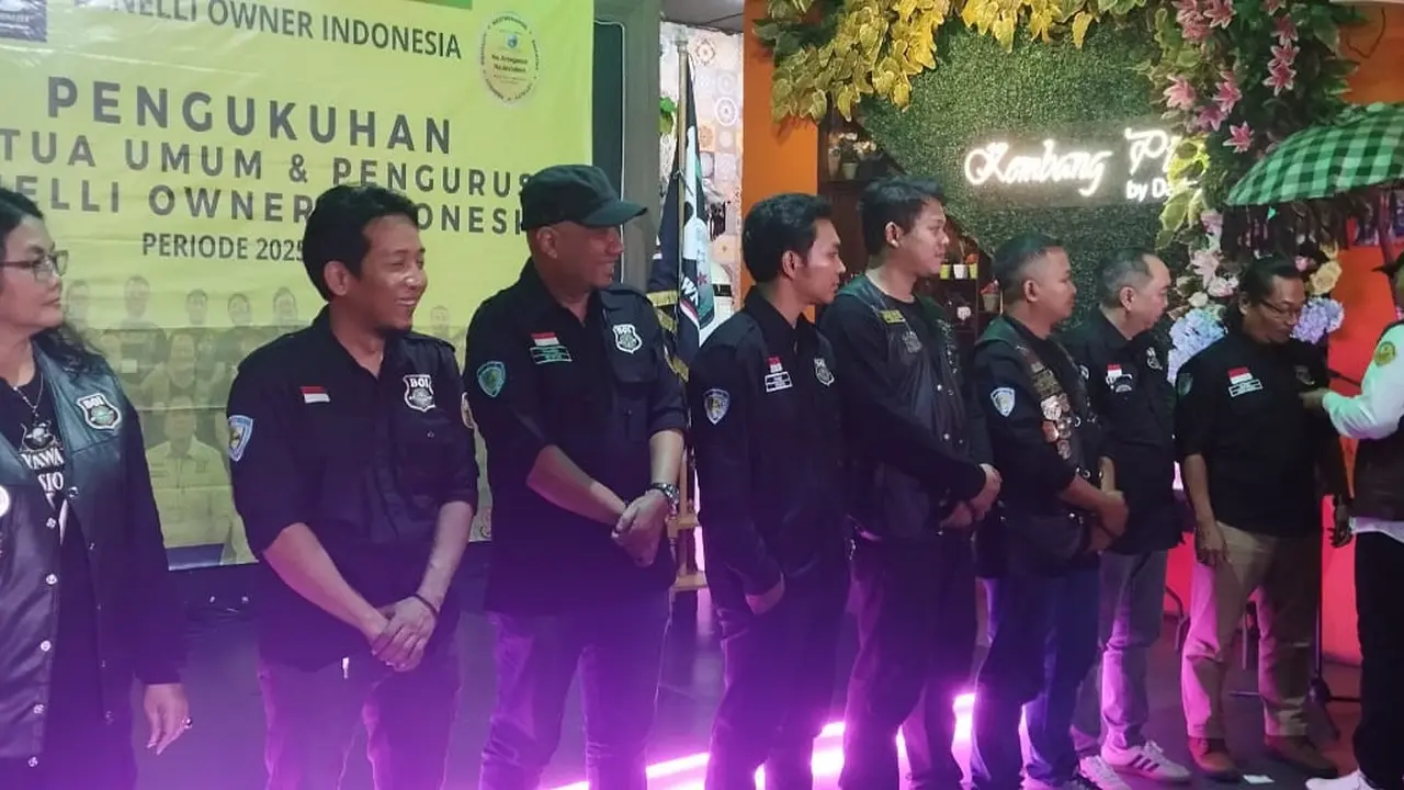 Komunitas motor gede Benelli Owner Indonesia (BOI) resmi mengukuhkan Ketua Umum beserta jajaran pengurus periode 2025-2028.
