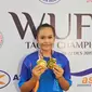 Atlet wushu asal Lampung, Jasmine salah satu yang sukses di Wushu Festival garapan PB WI dan Siwo PWI Pusat (istimewa)