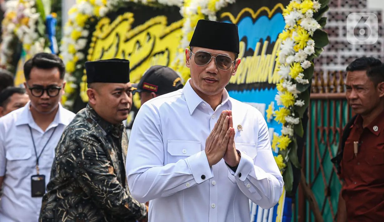 Menteri ATR/BPN, Agus Harimurti Yudhoyono. (Liputan6.com/Angga Yuniar)