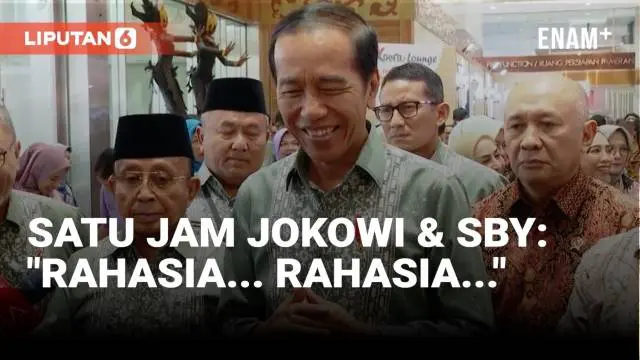 Hari Senin (2/10) Presiden Jokowi bertemu dengan Susilo Bambang Yudhoyono atau SBY di Istana Presiden Bogor. Apa sebenarnya yang mereka bicarakan?