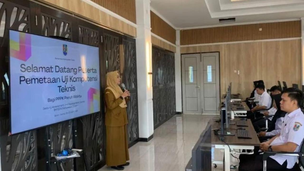 Pemkab Tuban Gelar Uji Kompetensi untuk Evaluasi PPPK Paruh Waktu