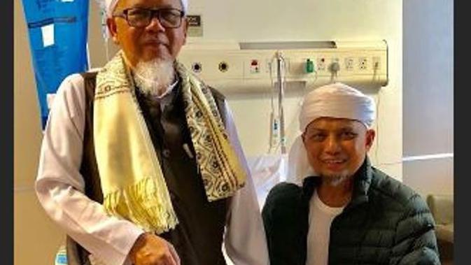 kembali jalani perawatan, ustaz arifin ilham sakit lagi?
