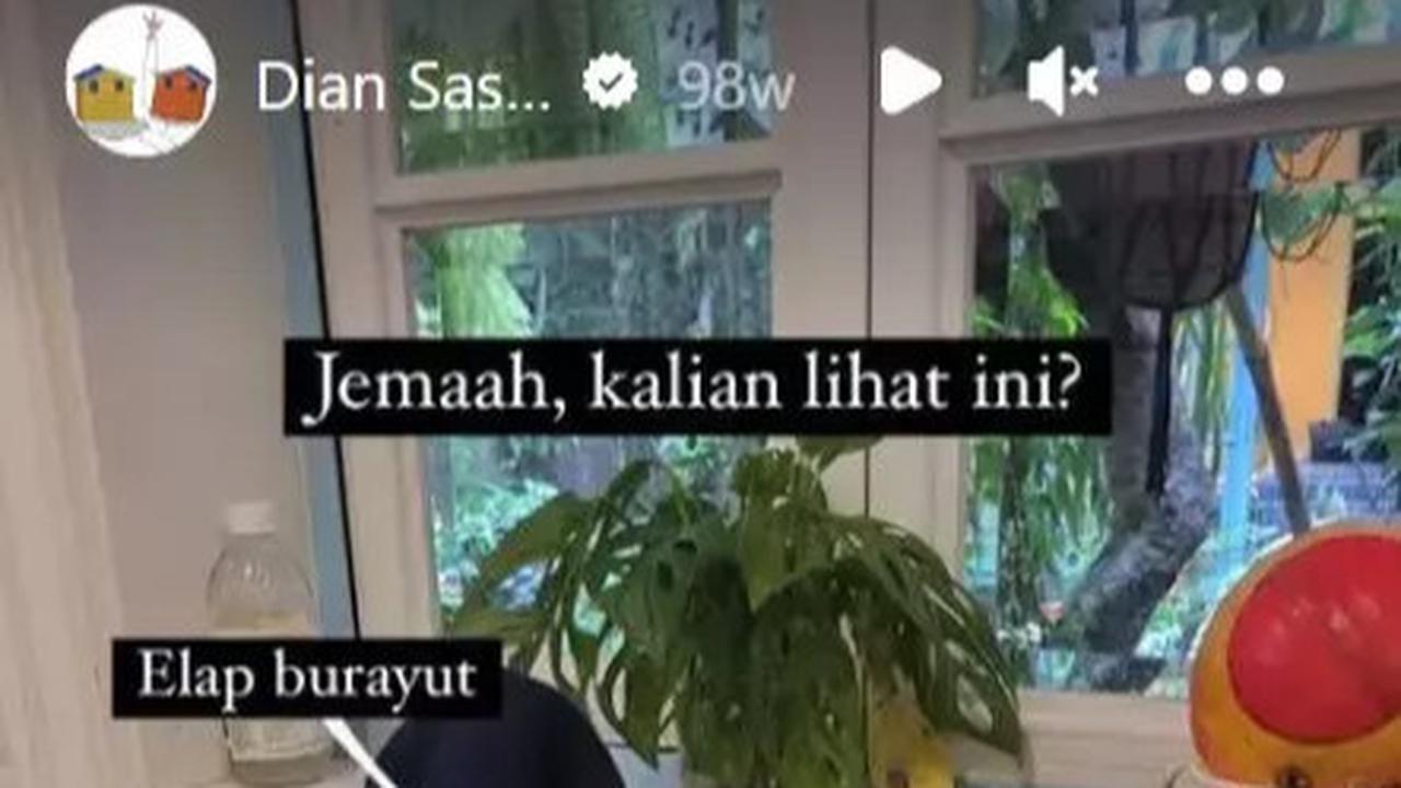 5 Potret Dapur Estetik Dian Sastro, Area Cuci Piring Bikin Deg-degan & Meja Makan dengan Vitamin D Langsung dari Tuhan