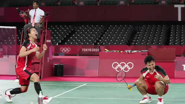 Kegembiraan Greysia / Apriyani Melaju ke Final Olimpiade Tokyo 2020