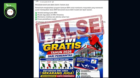 Hoaks Pendaftaran Program BBM Gratis Beredar, Simak Fakta dari Pertamina