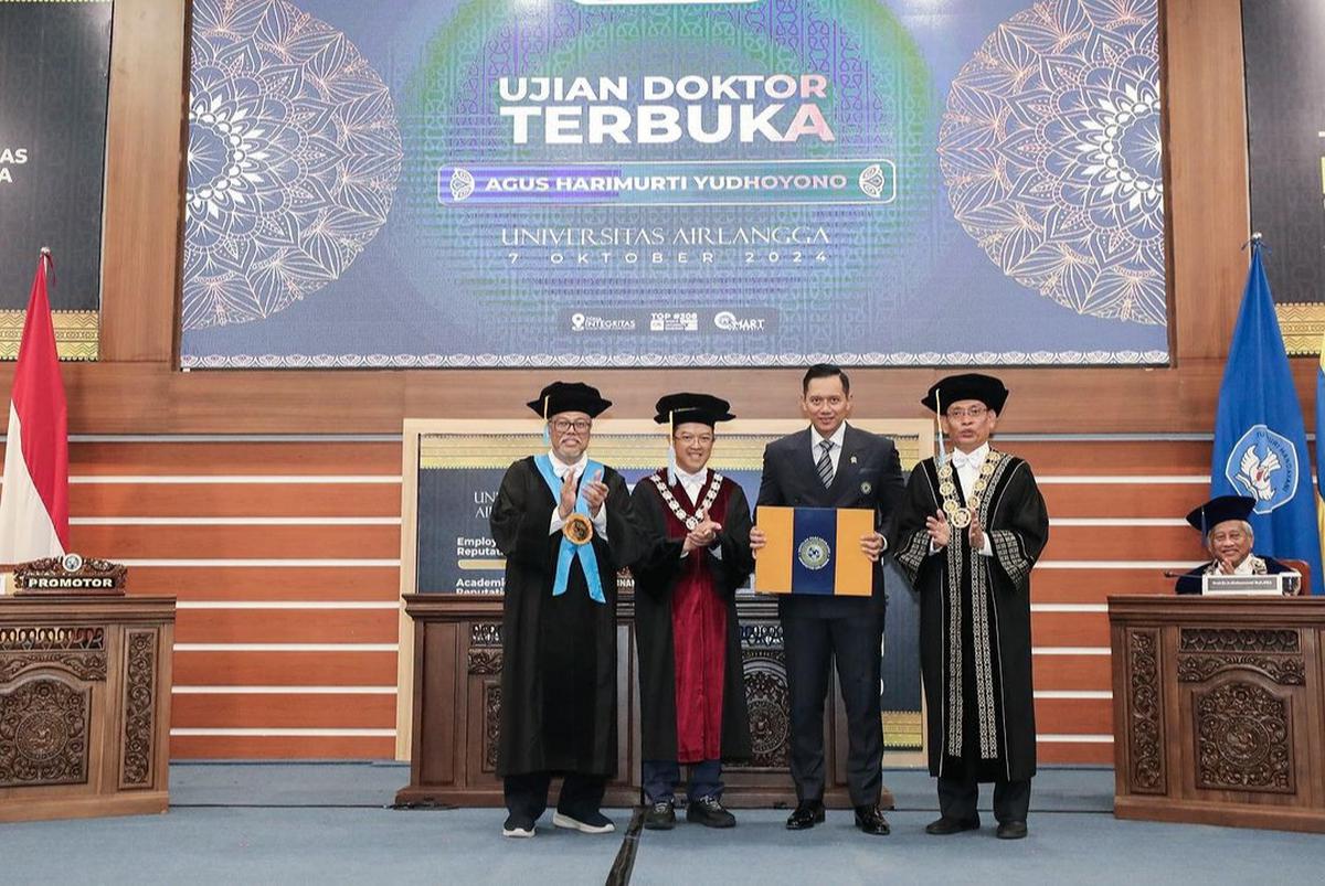 Perjuangan AHY Raih Gelar Doktor