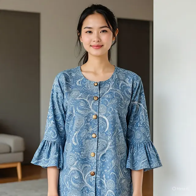 Batik Lengan Lonceng Wanita