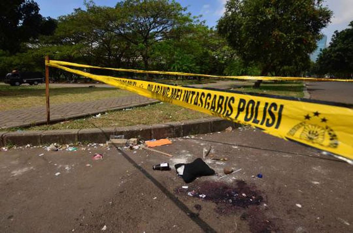 Di sini lokasi tewasnya suporter Persija