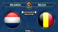 Persahabatan Internasional Belanda Vs Belgia (Bola.com/Adreanus Titus)
