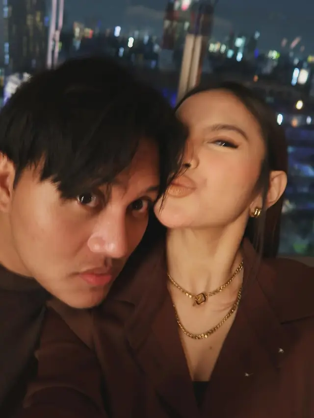 Mahalini dan Rizky Febian
