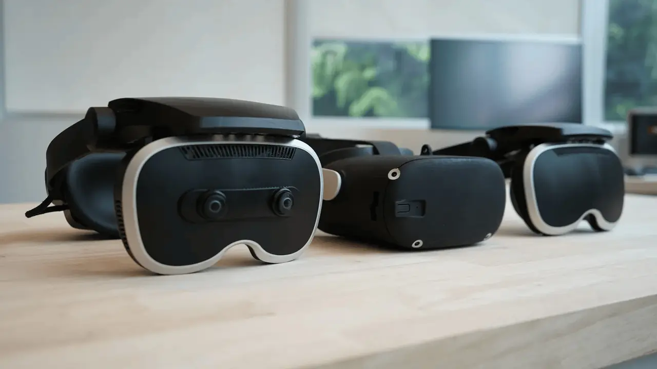 Headset prototipe penelitian "Tiramisu" milik Meta.