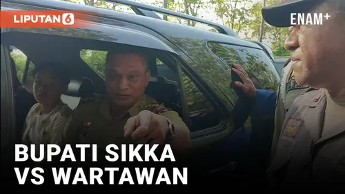 VIDEO: Viral! Bupati Sikka Larang Wartawan Ambil Gambar