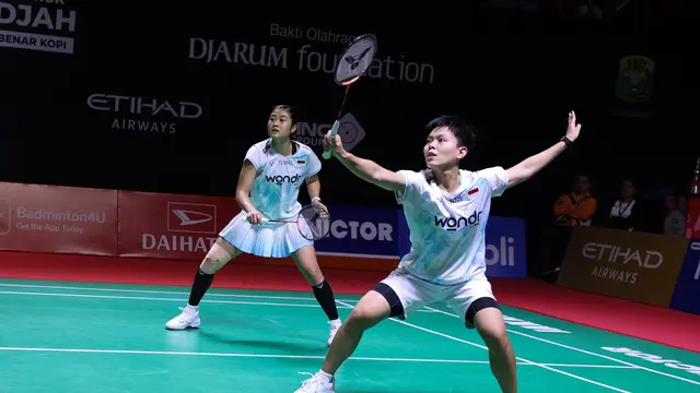 Amallia Cahaya Pratiwi/Siti Fadia Silva Ramadhnti - Indonesia Masters 2026 - Bulu Tangkis