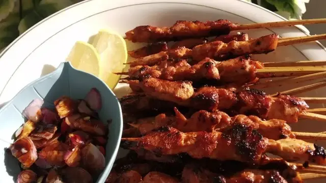 Sate Ayam Panggang Teflon