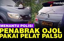 VIDEO: Sopir Fortuner Tabrak Ojol Menantu Polisi, Pakai Pelat Dinas Palsu