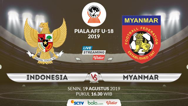 Indonesia U-18 vs Myanmar U-18