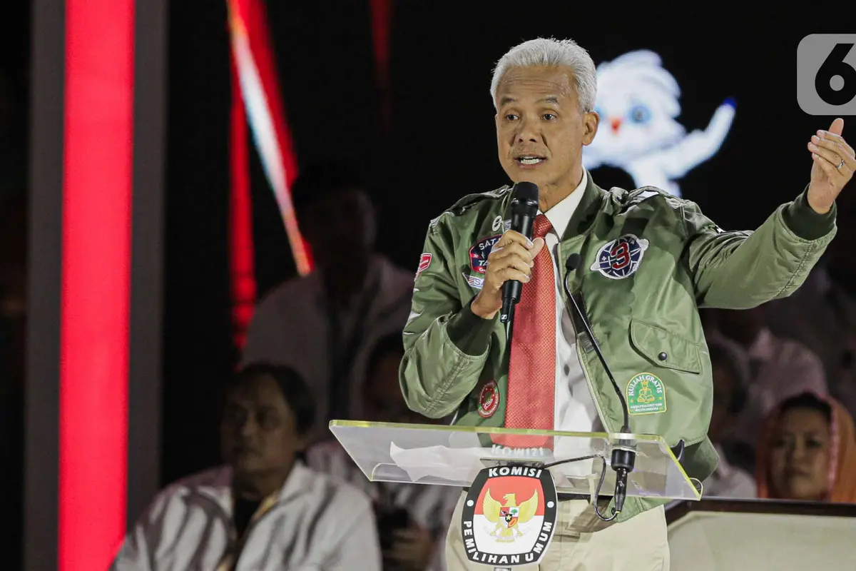 Ekspresi Ketiga Calon Presiden Saat Adu Gagasan pada Debat Ketiga Pelimu 2024