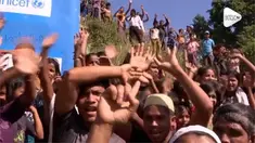 Ribuan penduduk Rohingya menggelar demonstrasi di Bangladesh. Mereka menolak dipulangkan ke Myanmar.