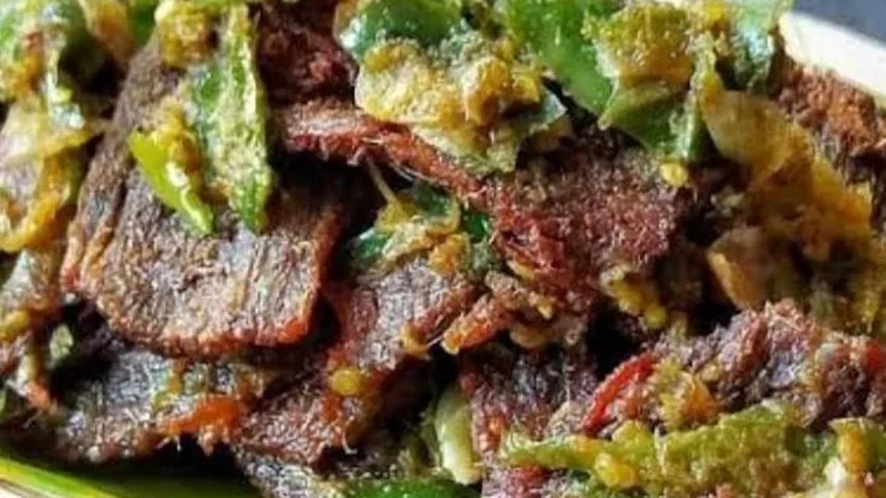 5. Resep Dendeng Sapi Cabai Hijau