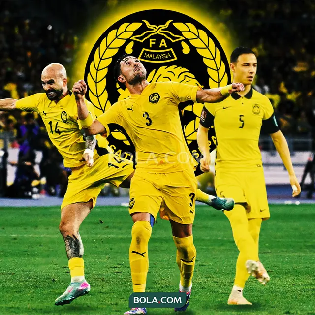 Timnas Malaysia - Joao Figueiredo, Facundo Garces, Dion Cools