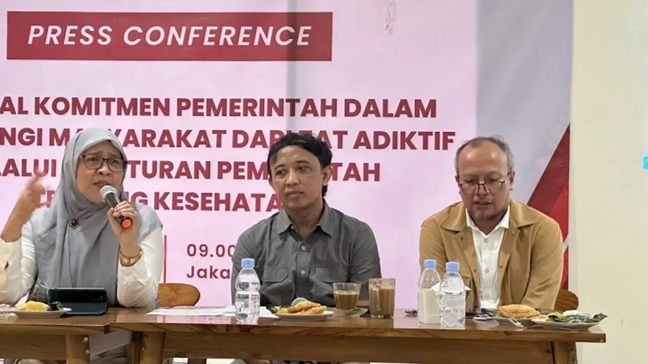 Konferensi Pers RPP Kesehatan