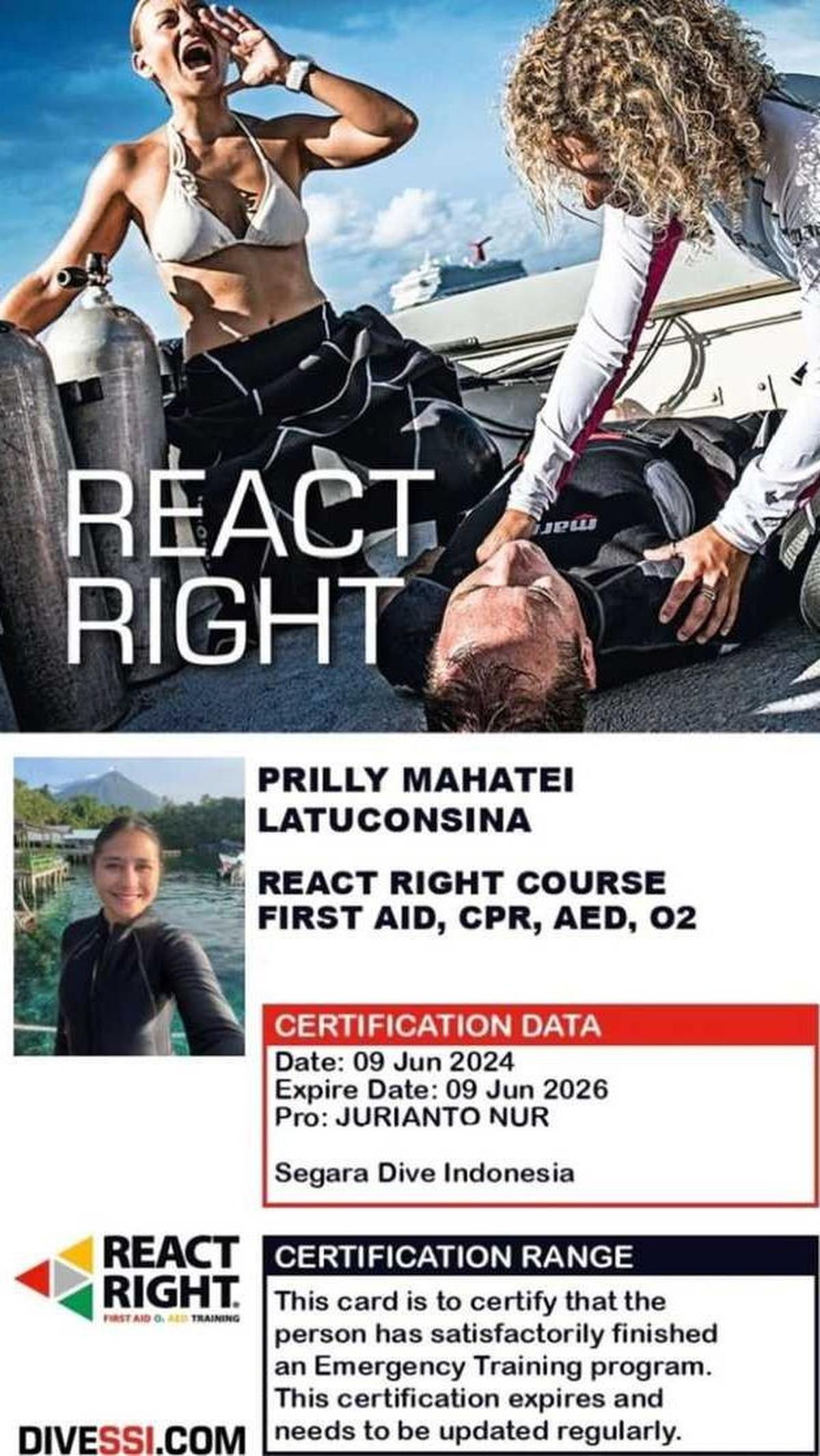 Untuk Menghadapi Situasi Emergency First Response