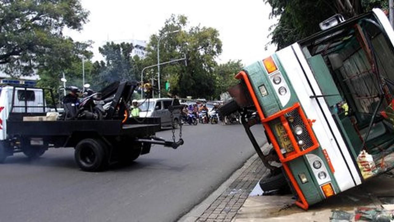 Soal kecelakaan, sopir Kopaja salahkan volume kendaraan
