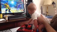 Bayi berumur 6 bulan ini mampu menamatkan Story mode salah satu karakter di Street Fighter V (entertainment)