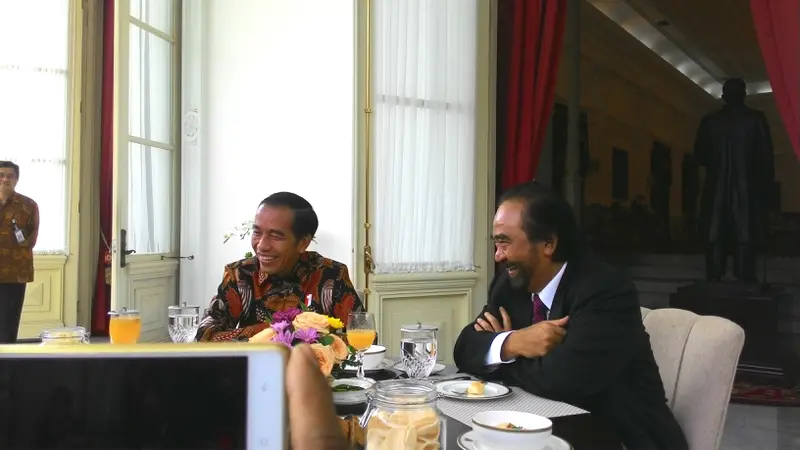 Jokowi dan Surya Paloh