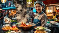 resep seblak kuah pedas khas bandung ©Ilustrasi dibuat AI