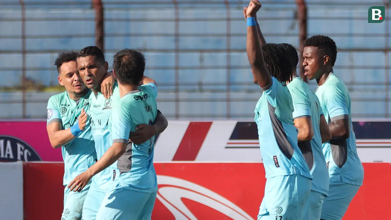 Foto: Aksi Memikat Alberto Goncalves dan Lulinha Bawa Madura United Sikat Arema FC dalam Lanjutan BRI Liga 1