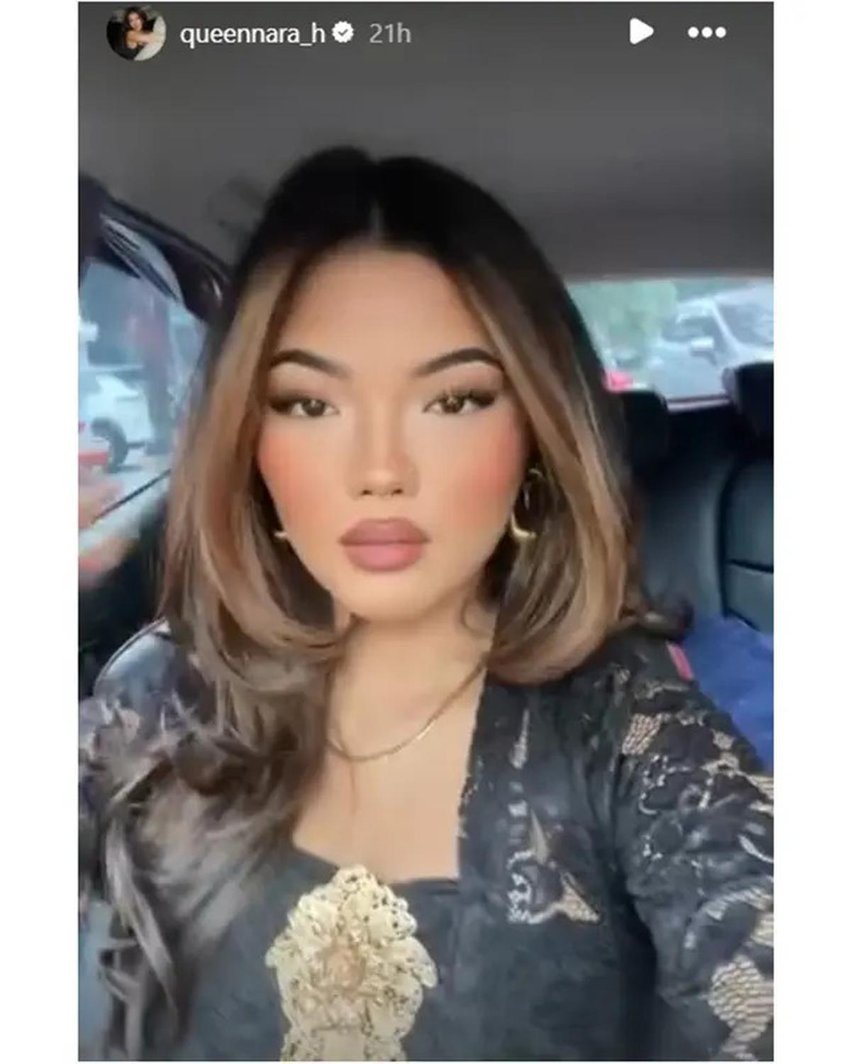 6 Potret Queennara Anak Liza Natalia Wisuda D3, Anggun Pakai Kebaya Brokat Hitam