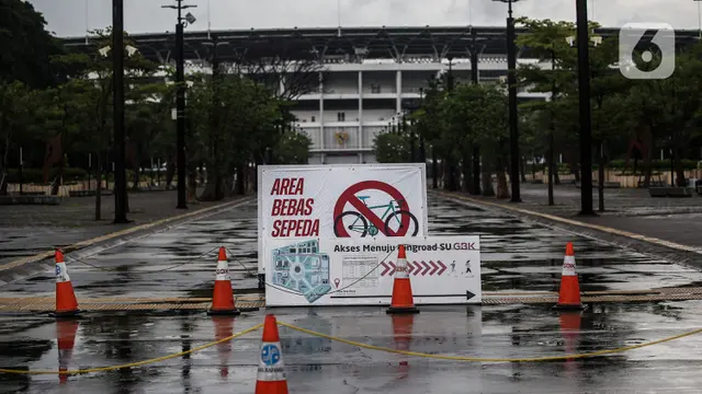 Larangan Bersepeda di Ring Road GBK