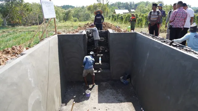 Maksimalkan Pemanfaatan Musim Penghujan, Kementan Siapkan Embung Pertanian Penampung Air