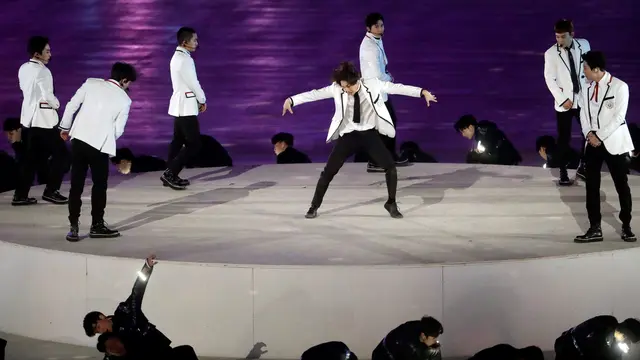 EXO di Upacara Penutupan Olimpiade PyeongChang