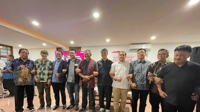 Ary Ginanjar dalam diskusi bertema "Memperkuat Integrasi dan Karakter Bangsa Dalam Rangka Mewujudkan Keadilan dan Kesejahteraan"
