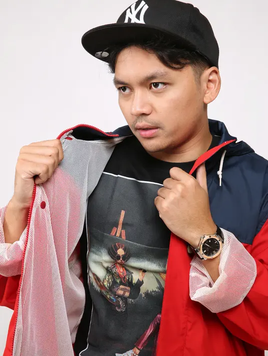 Calvin Jeremy visit film KKN. (Adrian Putra/Fimela.com)