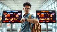 Perbedaan Waktu Indonesia dan Thailand, Panduan Lengkap untuk Traveler