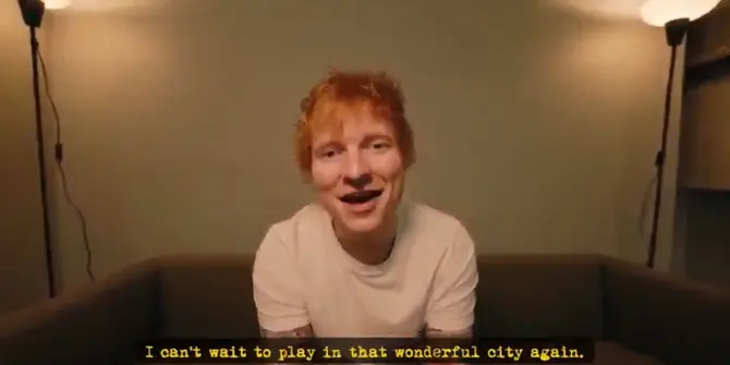 Sekitar 15 Persen Turis Asing Nonton Konser Ed Sheeran, Begini Cara Datang ke JIS
