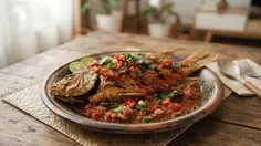Resep Ikan Goreng Saus Tomat, Menu Sederhana yang Bikin Tambah Nasi