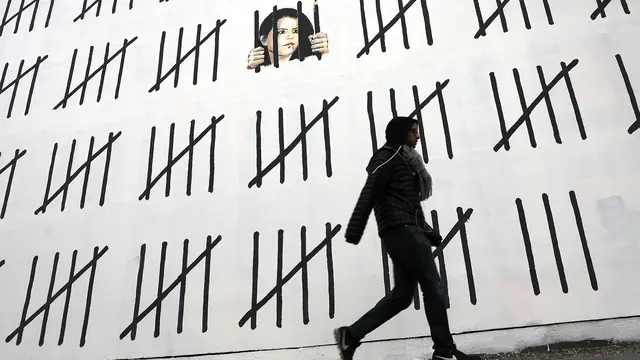 Protes Lewat Mural, Seniman Misterius Banksy Hebohkan New York