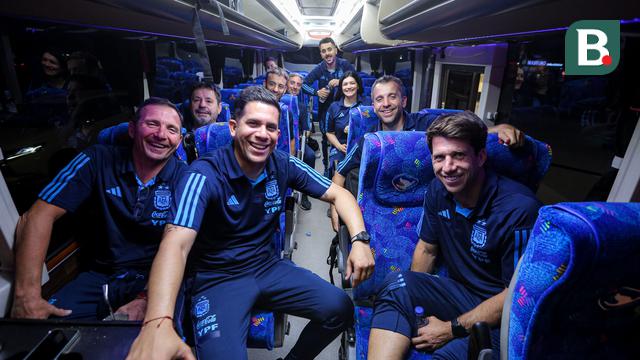 Foto: Emang Boleh se-Dekat Ini dengan Skuat Diego Placente? Bienvenido Timnas Argentina U-17 di Indonesia