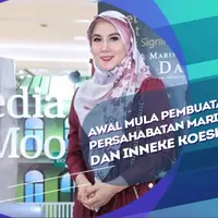 Cerita Marini Zumarnis tentang buku kisah persahabatan dengan Inneke Koesherawati.