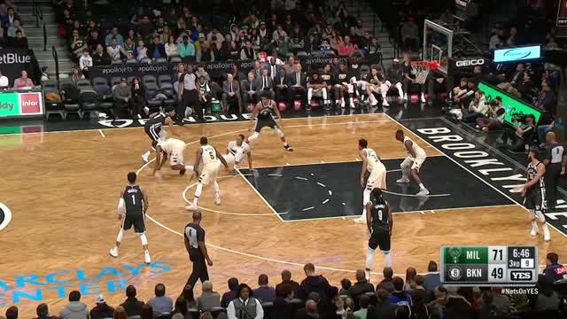 Berita video game recap NBA 2017-2018 antara Milwaukee Bucks melawan Brooklyn Nets dengan skor 109-94.