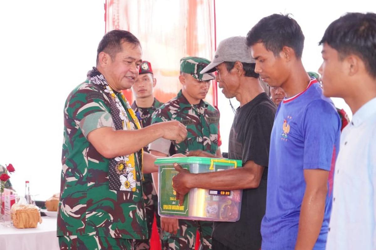 Kasad dan Wamentan Resmikan Sarana Pengairan Ribuan Hektare Sawah di Sukabumi